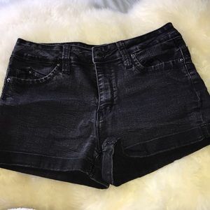 Black YMI Jean shorts
